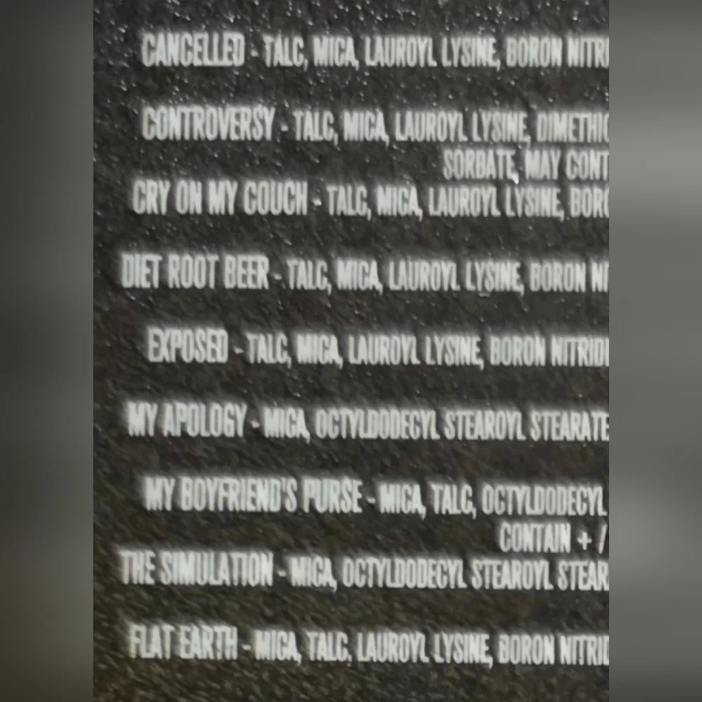 Jeffree Star Cosmetics & Shane Dawson Mini Contraversy Eye Shadow Palette NWOT - Picture 10 of 11